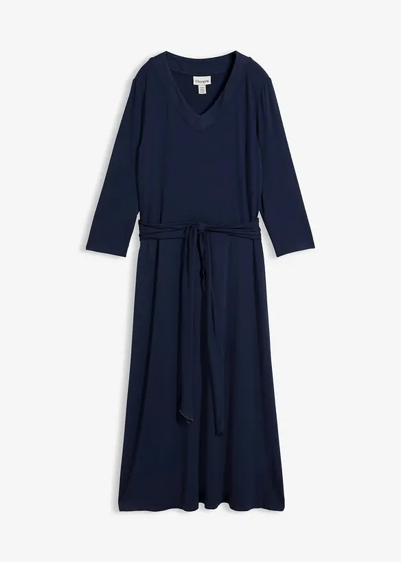 Jerseykl&auml;nning av viskos, bonprix