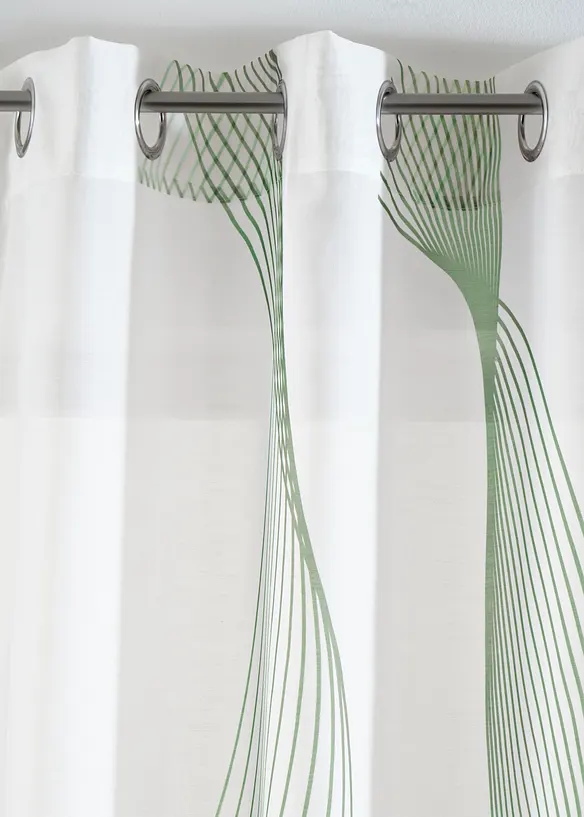 V&aring;gm&ouml;nstrad gardin (1-pack), bonprix