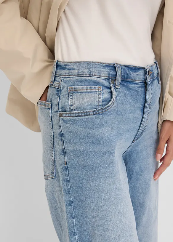Wide Leg Jeans High Waist, bonprix