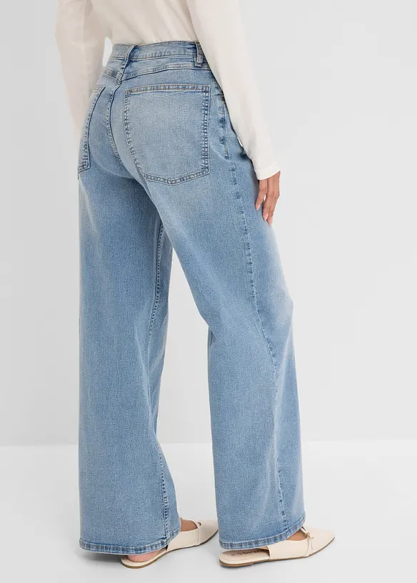 Wide Leg Jeans High Waist, bonprix