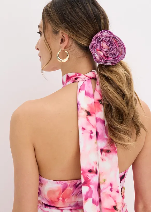 Aftonkl&auml;nning med blomapplikation, bonprix