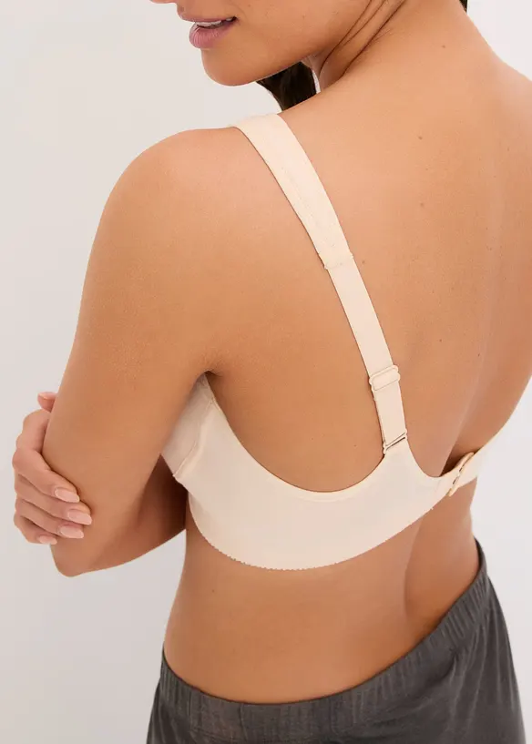 T-shirtbeh&aring; utan bygel med bomull (2-pack), bonprix
