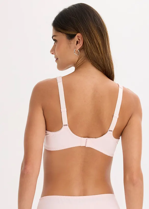 T-shirtbeh&aring; med bygel och glansigt material (2-pack), bonprix