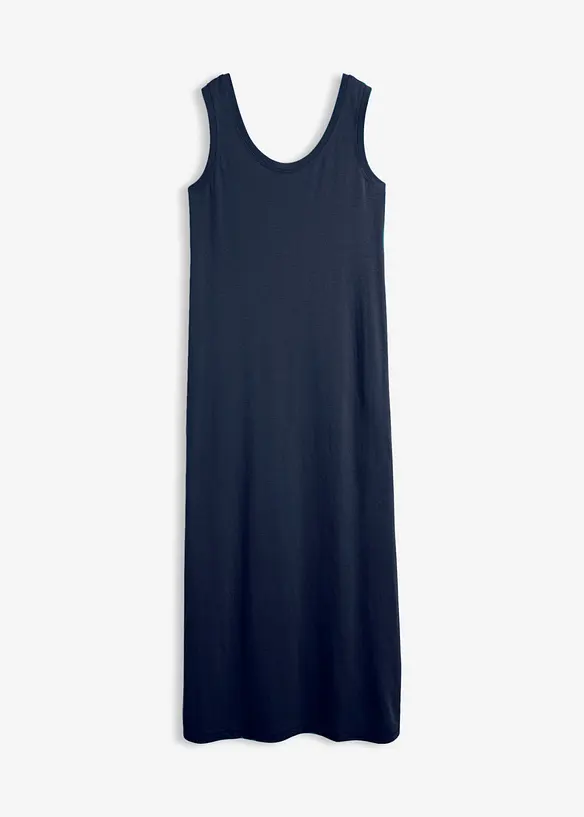 Jerseykl&auml;nning i insv&auml;ngd modell, bonprix