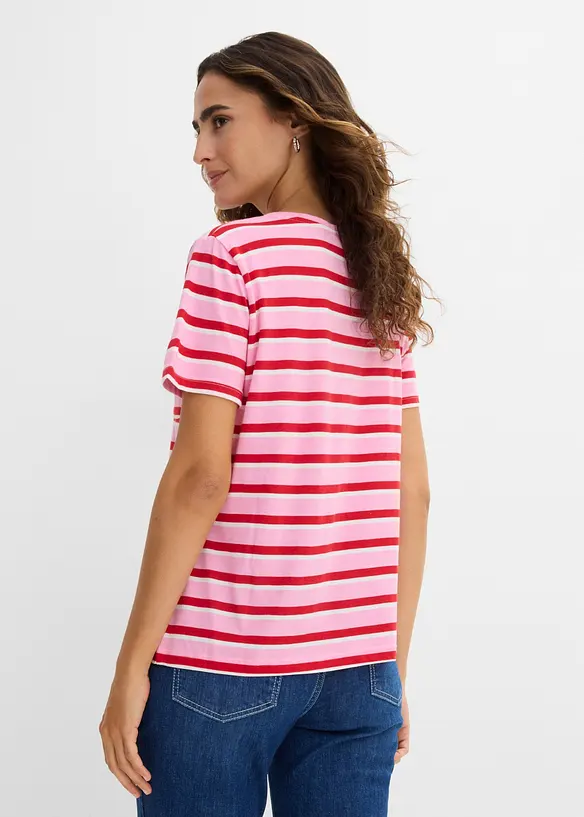 T-shirt av bomullsmix, bonprix