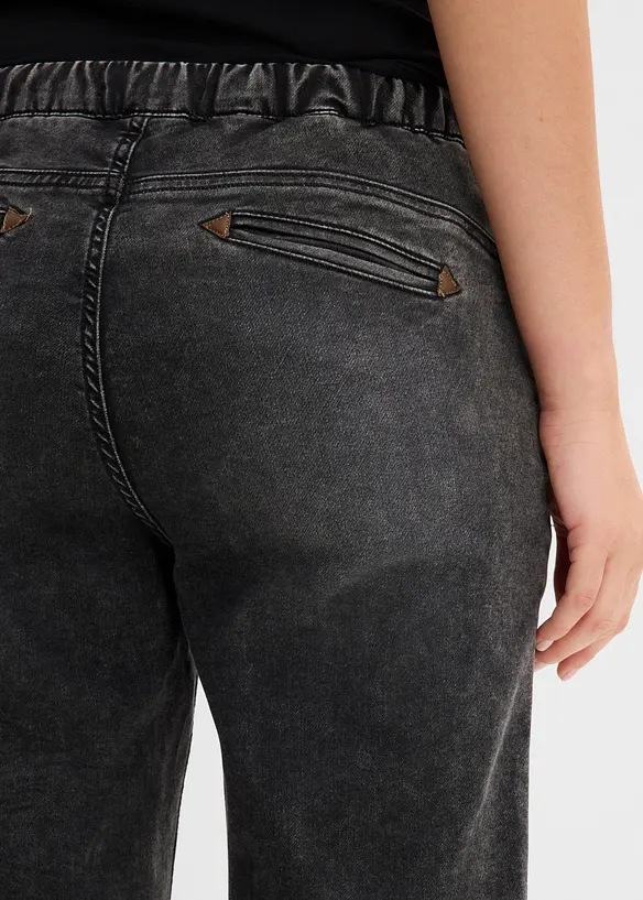 Jeggings med stretch, Mid Waist, bonprix