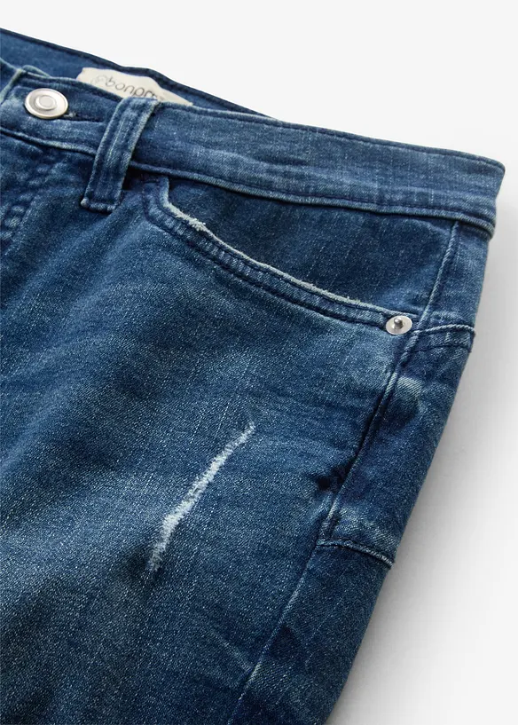 Skinny Jeans Mid Waist, kroppade, bonprix