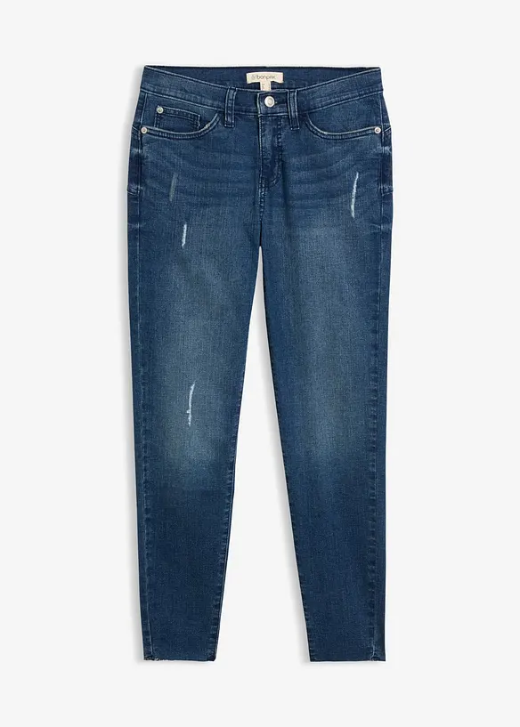 Skinny Jeans Mid Waist, kroppade, bonprix