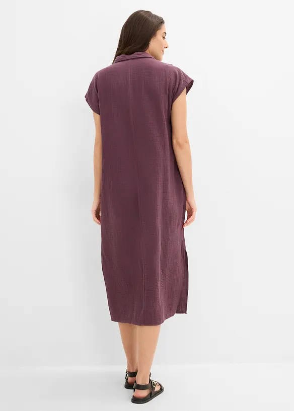 Kaftankl&auml;nning av mjuk muslin, bonprix