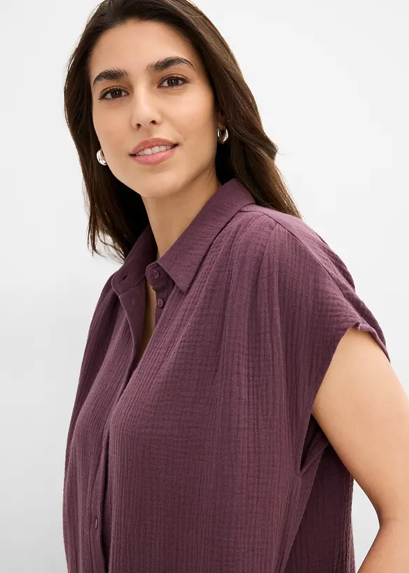 Kaftankl&auml;nning av mjuk muslin, bonprix