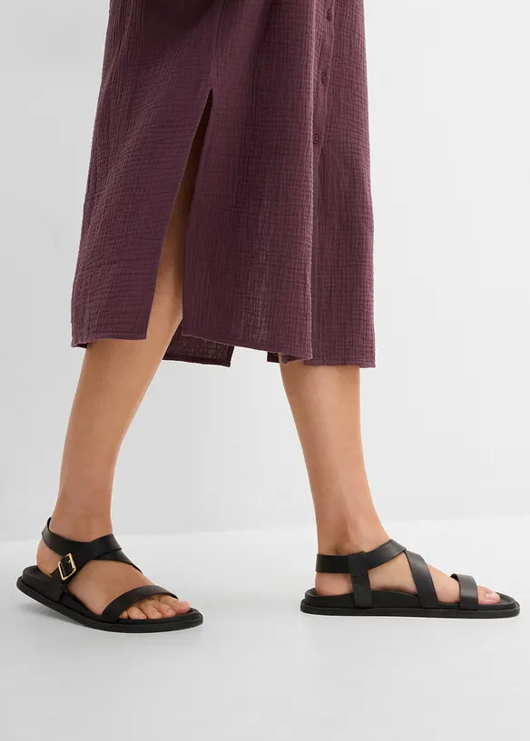 Kaftankl&auml;nning av mjuk muslin, bonprix