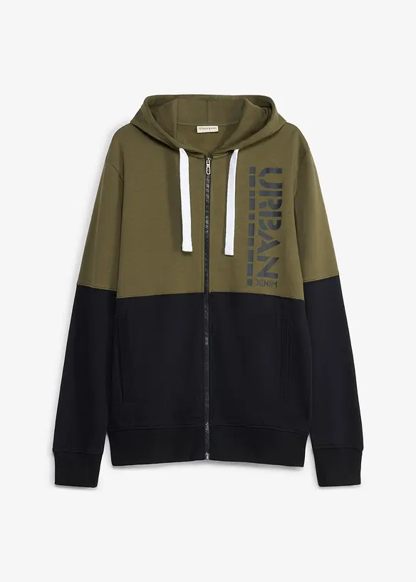 Munkjacka i ekologisk bomull, bonprix