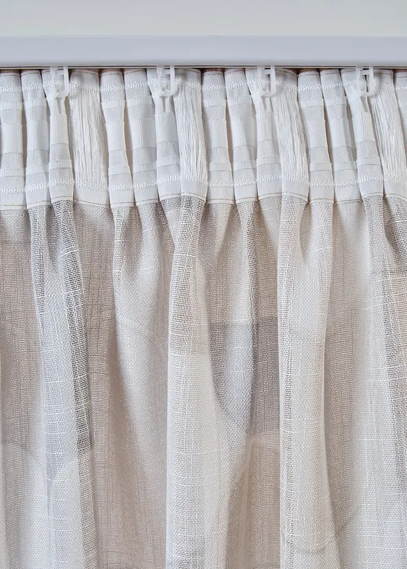 Gardinl&auml;ngd med &aring;tervunnen polyester (1-pack), bonprix