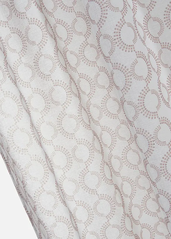 Gardin med &aring;tervunnen polyester (1-pack), bonprix