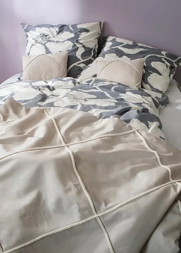 Kuddfodral med kvadrater (2-pack), bonprix
