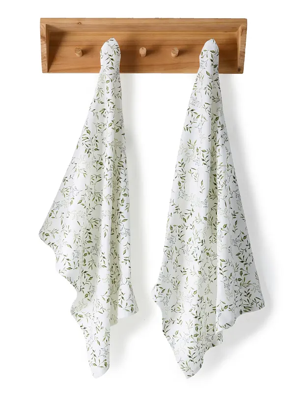 K&ouml;kshandduk av ekologisk bomull (2-pack), bonprix