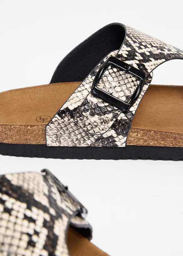 Flip flop-sandal med bekv&auml;m fotb&auml;dd, bonprix