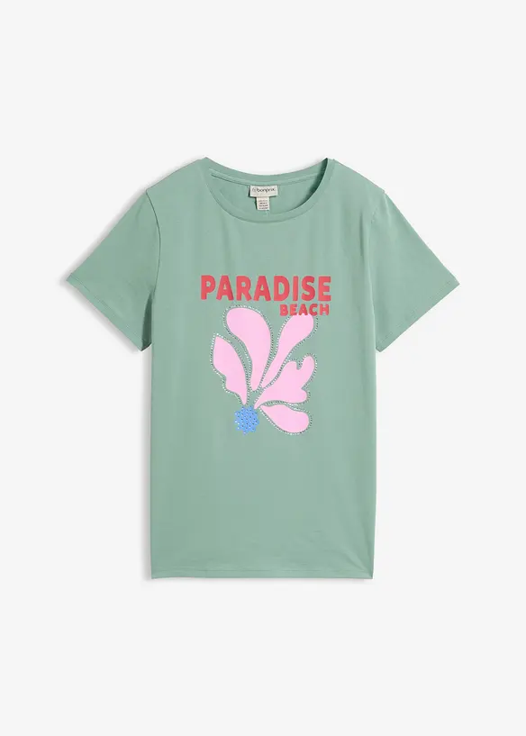 T-shirt av bomullsmix, bonprix