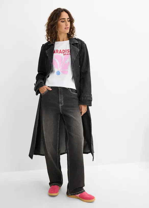 T-shirt av bomullsmix, bonprix