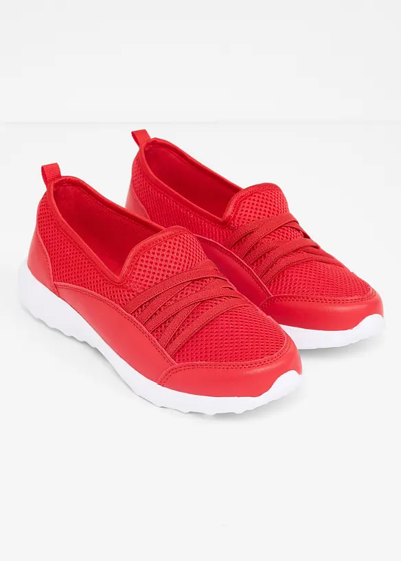 Bekv&auml;ma slip on-sneakers med l&auml;tt sula, bonprix