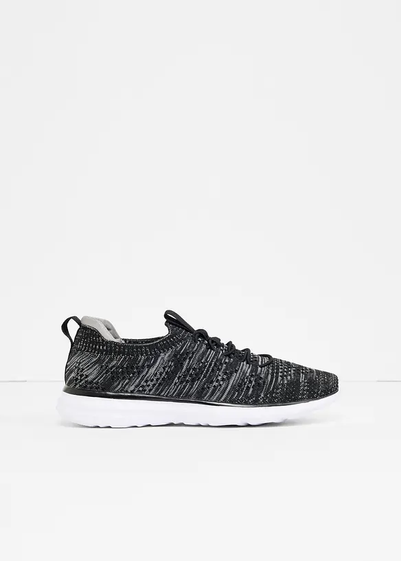Bekv&auml;ma slip on-sneakers av mjukt material, bonprix