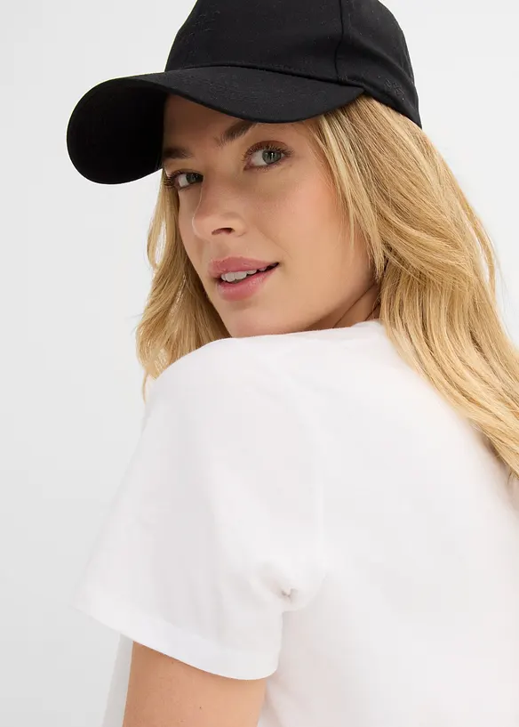 T-shirt av ren bomull, bonprix