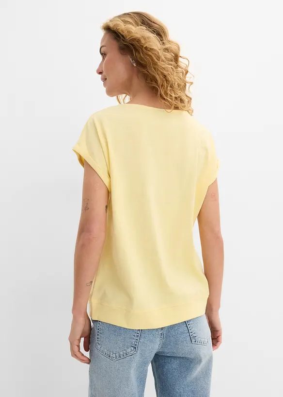T-shirt av ren ekologisk bomull (2-pack), bonprix