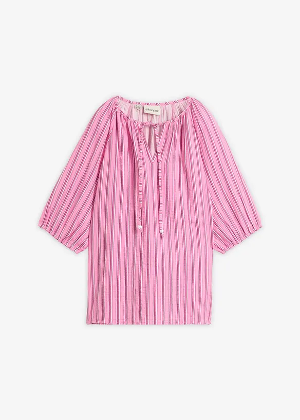 Blustunika av mjuk muslin, bonprix