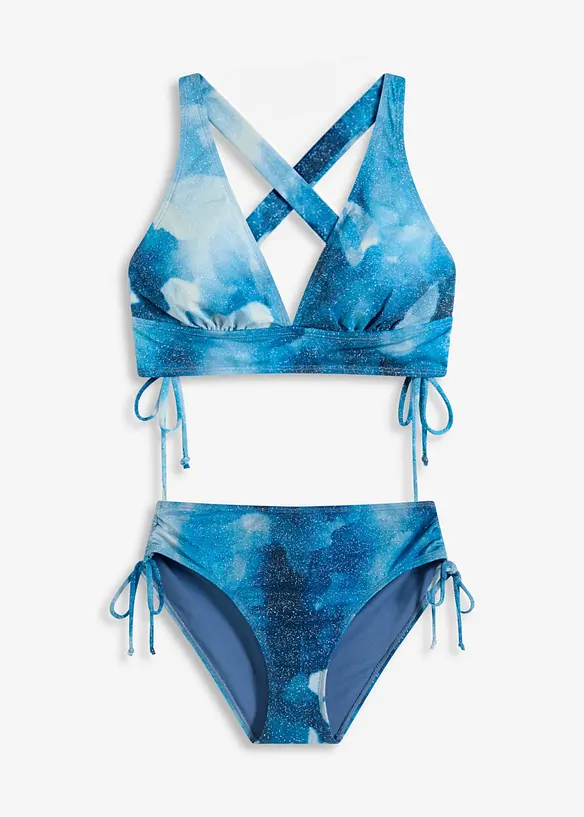 Glittrande bikini (2 delar), bonprix