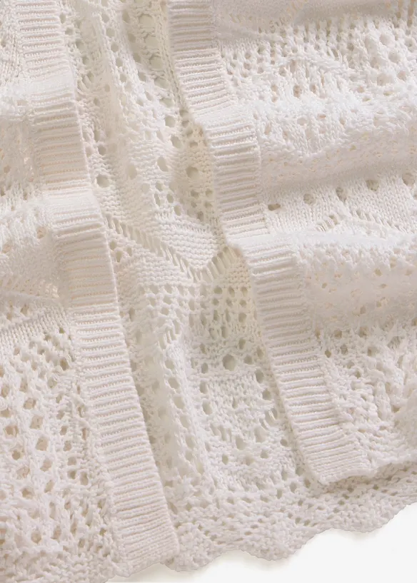 H&aring;lm&ouml;nstrad cardigan, bonprix