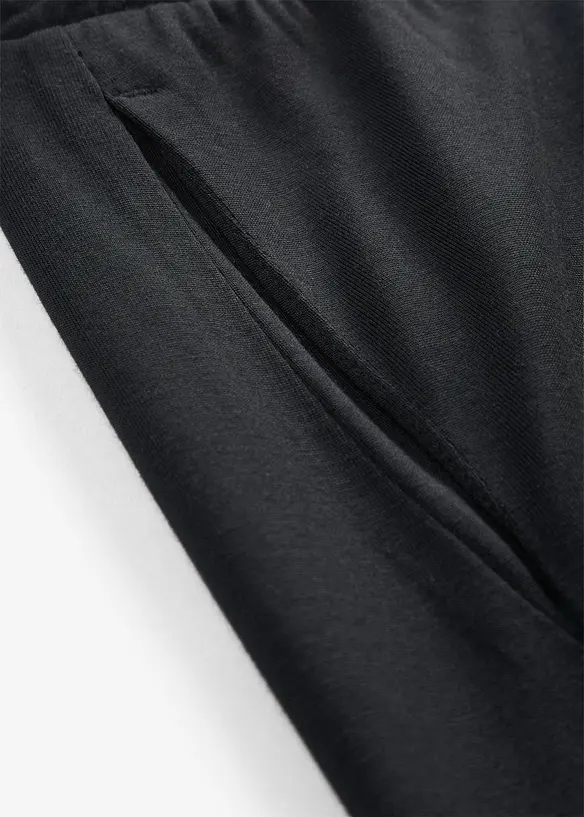 Jerseyculotter med vida ben, bonprix