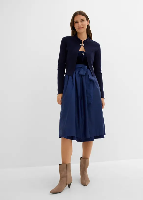 Folkdr&auml;ktsinspirerad cardigan, bonprix