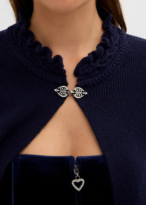 Folkdr&auml;ktsinspirerad cardigan, bonprix