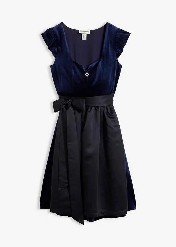 Dirndl och f&ouml;rkl&auml;de (2-delat set), bonprix