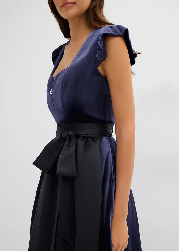 Dirndl och f&ouml;rkl&auml;de (2-delat set), bonprix