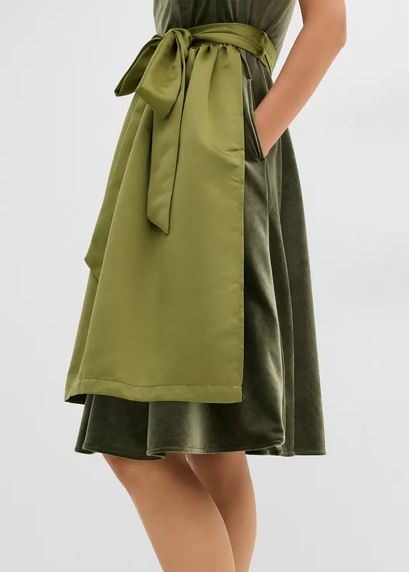Dirndl och f&ouml;rkl&auml;de (2-delat set), bonprix