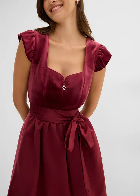 Dirndl och f&ouml;rkl&auml;de (2-delat set), bonprix