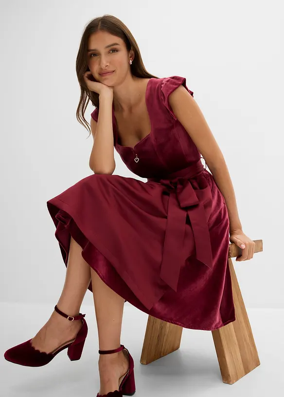 Dirndl och f&ouml;rkl&auml;de (2-delat set), bonprix