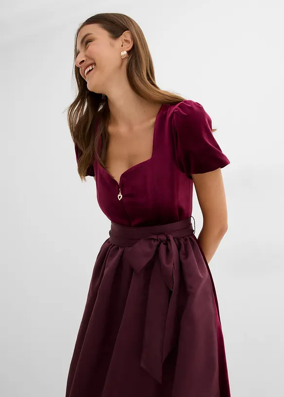 Dirndl och f&ouml;rkl&auml;de (2 delar), bonprix