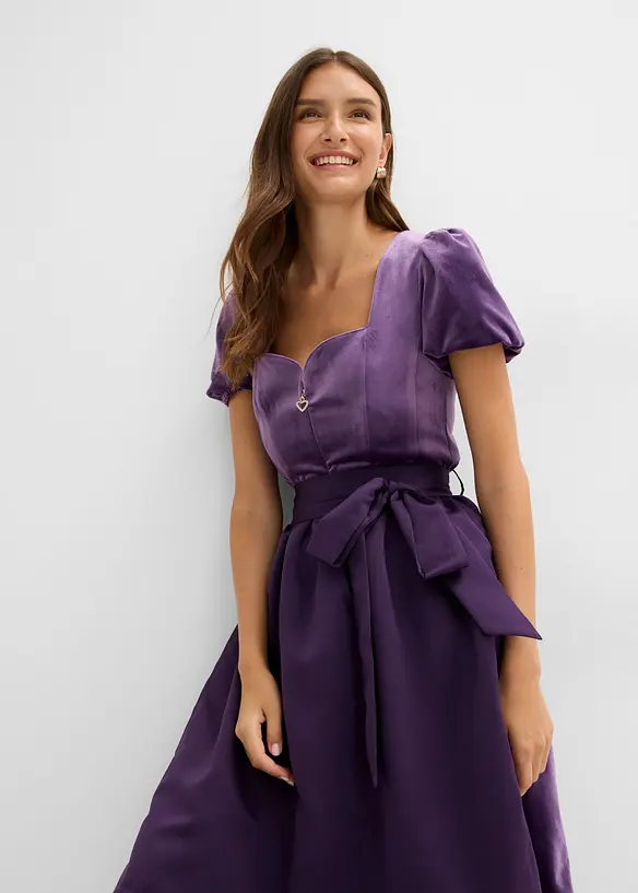 Dirndl och f&ouml;rkl&auml;de (2 delar), bonprix