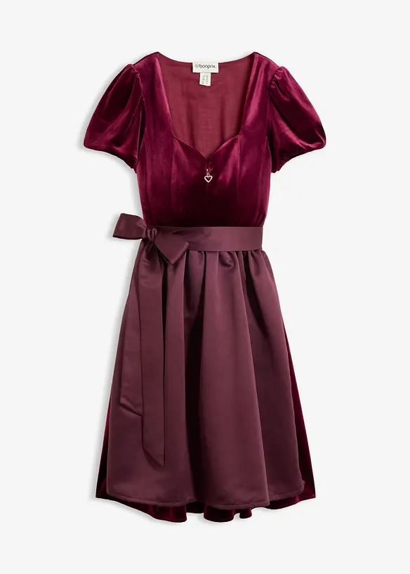 Dirndl och f&ouml;rkl&auml;de (2 delar), bonprix
