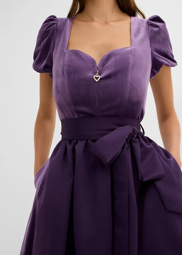 Dirndl och f&ouml;rkl&auml;de (2 delar), bonprix