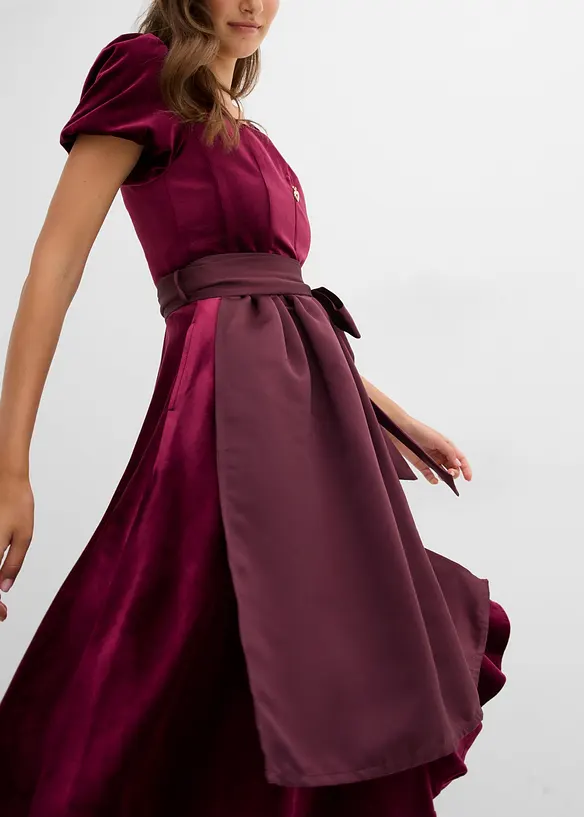 Dirndl och f&ouml;rkl&auml;de (2 delar), bonprix