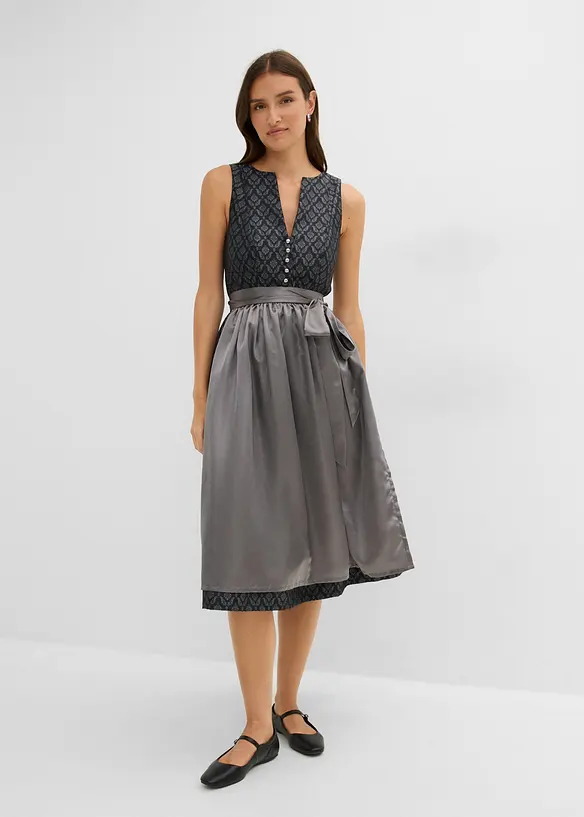 Dirndl med f&ouml;rkl&auml;de (set i 2 delar), bonprix