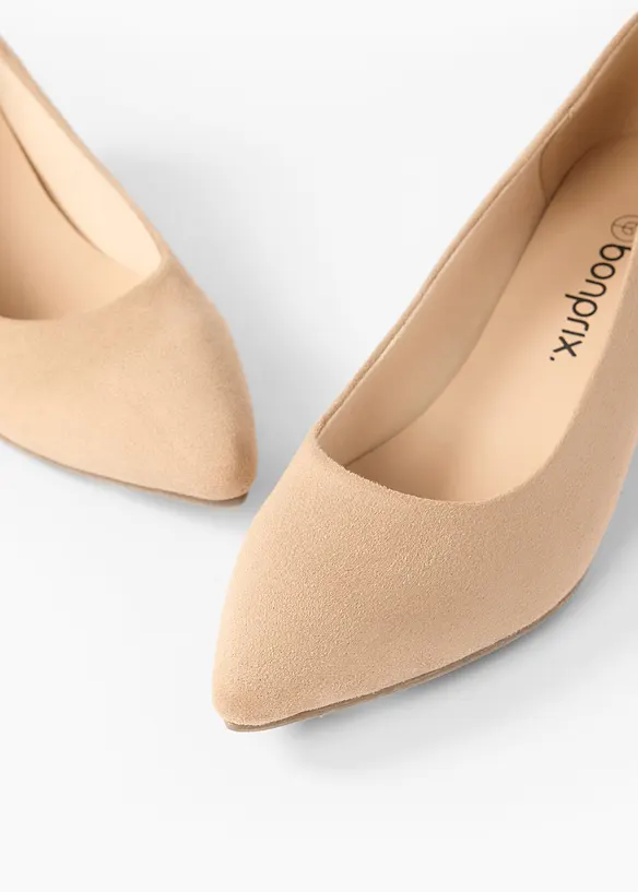 Pumps med blockklack, bonprix