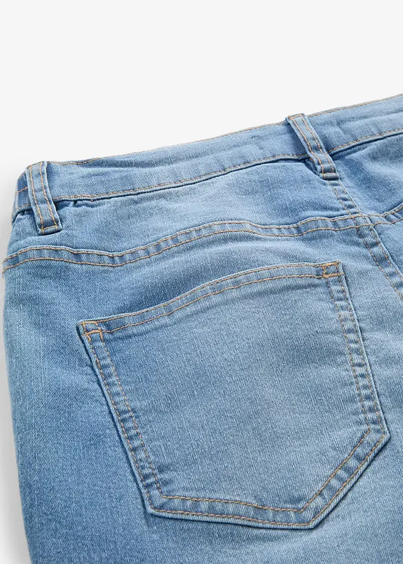 Straight Jeans Mid Waist cropped, bonprix