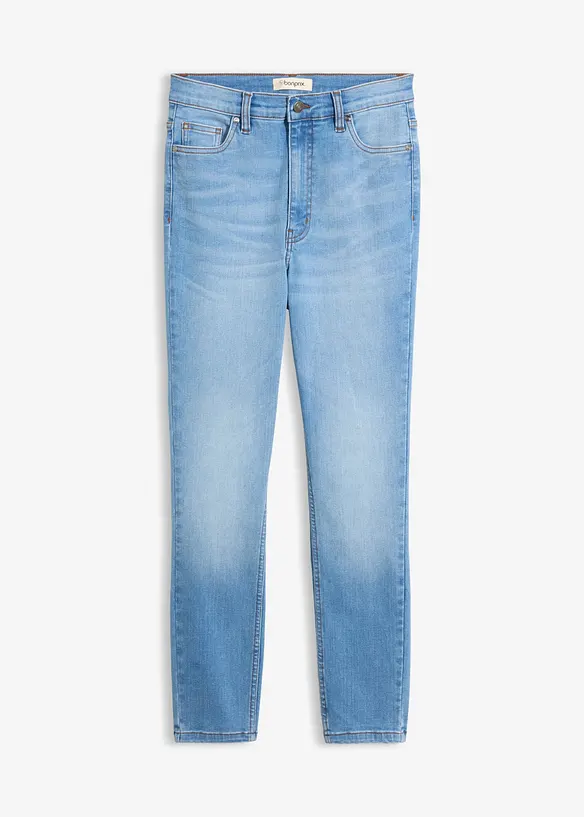 Skinny jeans High Waist cropped, bonprix