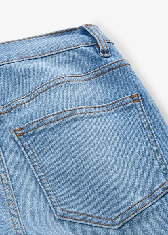 Skinny jeans High Waist cropped, bonprix