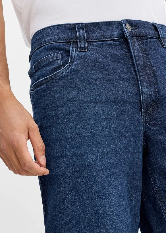 Loose Fit Stretch Jeans, Straight, bonprix