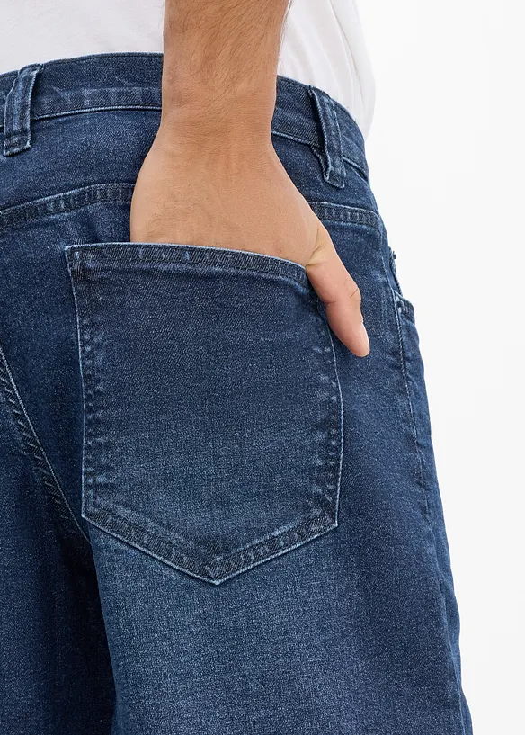 Loose Fit Stretch Jeans, Straight, bonprix